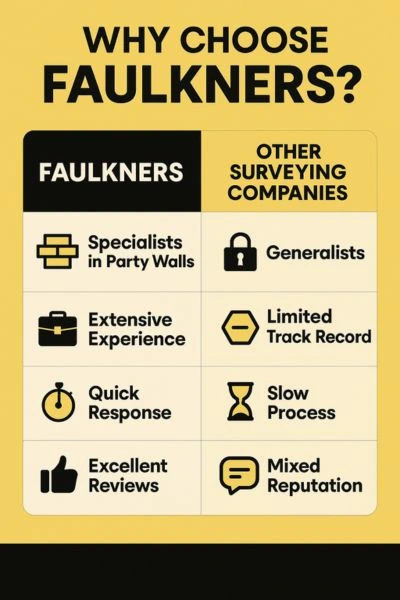Can I Alter The Party Wall Surveyor? - A Crucial Guide From Faulkner Surveyors 4 Party Wall Mediation {bane} Faulkner Surveyors Beckenham Best Surveyor Near me Beckenham