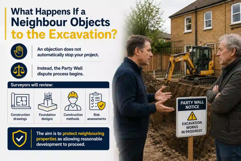 The Complete Guide to Section 6 Excavation Notices 3 What Happens If a Neighbour Objects to the Excavation Beckenham